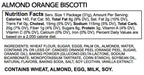 Almond Orange Biscotti