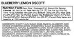 Blueberry Lemon Biscotti